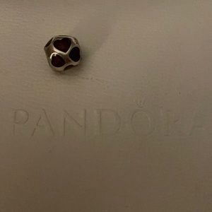 Pandora Enamel Purple Hearts